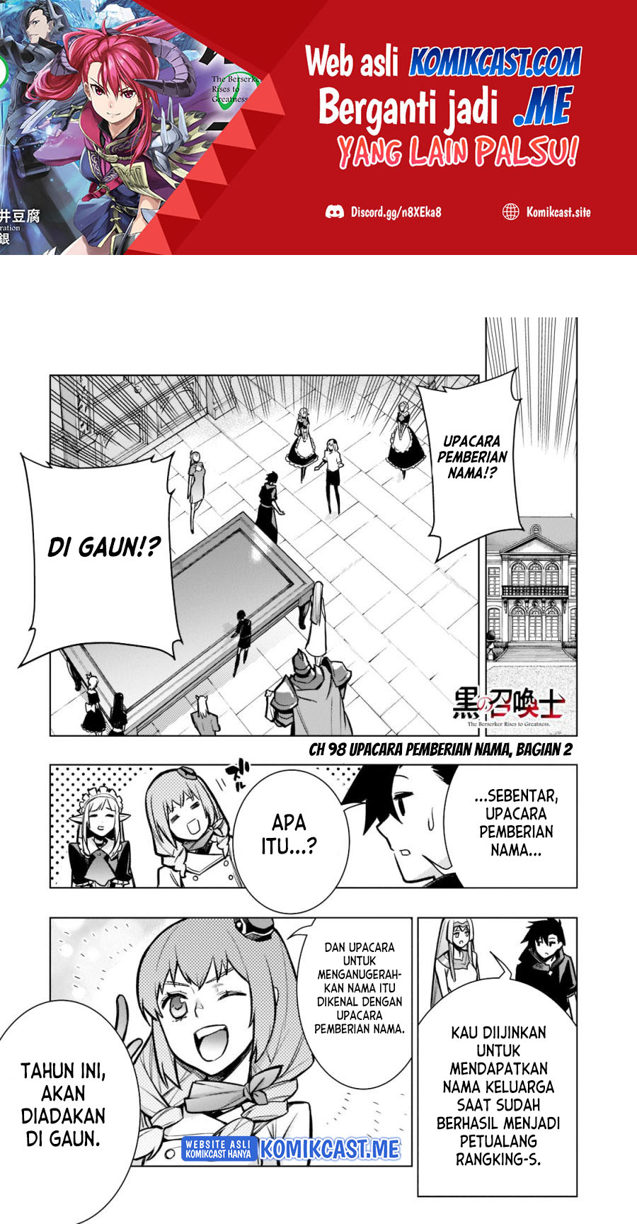 Baca Kuro no Shoukanshi Chapter 98 Gambar 2
