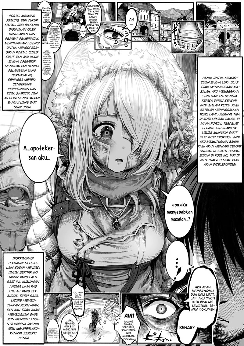 Baca Komik Boroboro no Elf-san o shiawaseni suru kusuri uri-san Chapter 27 Gambar 1