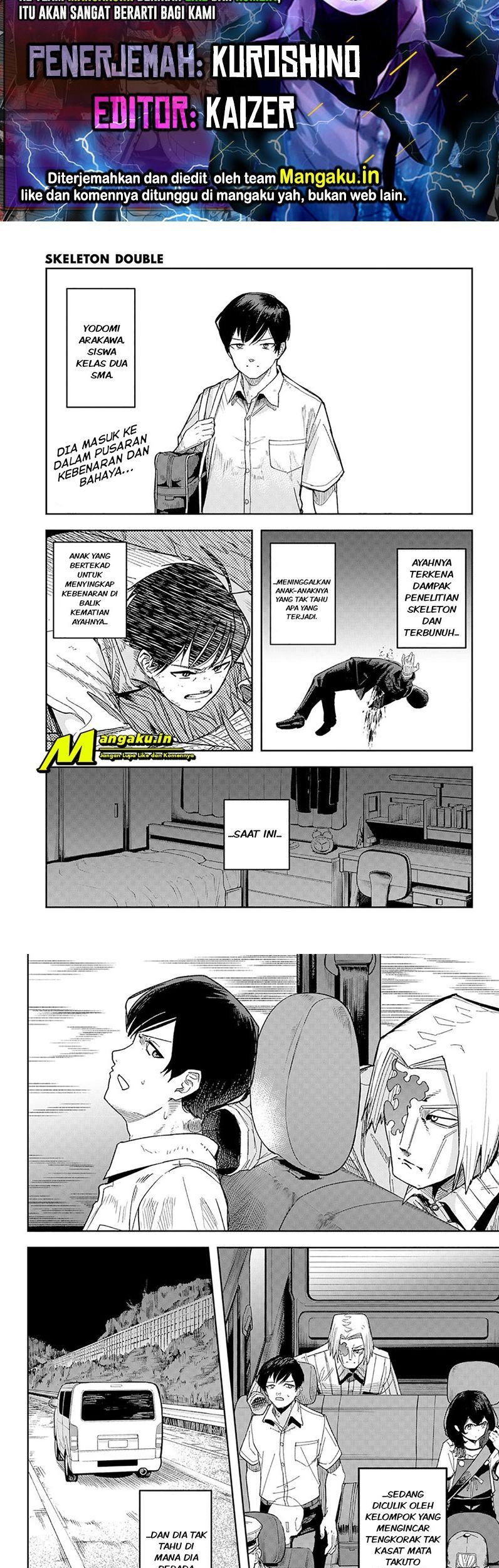 Baca Komik Skeleton Double Chapter 06.1 Gambar 1