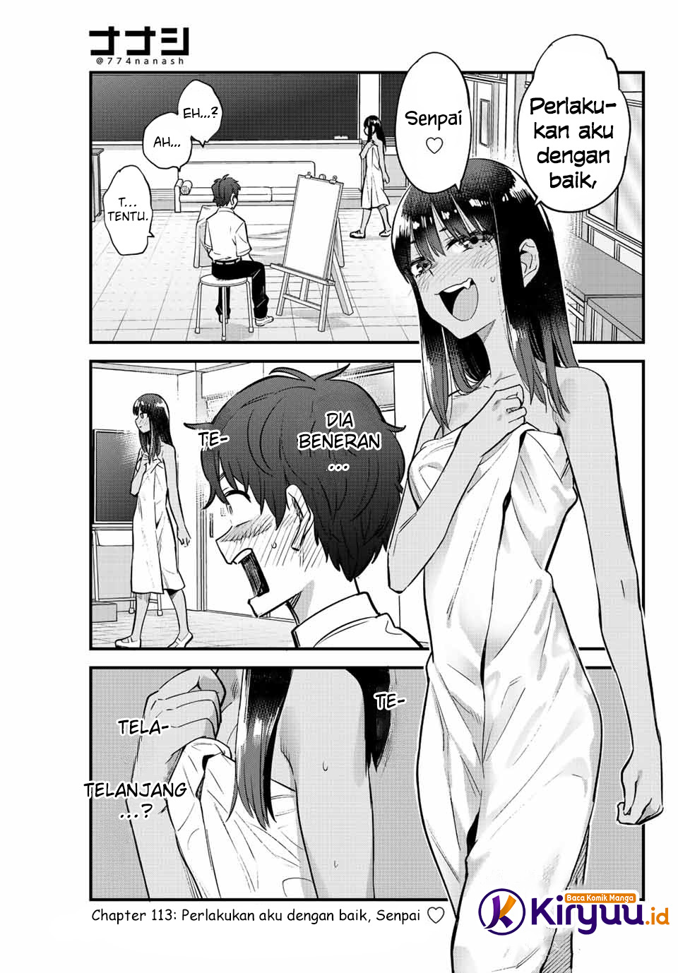 Ijiranaide, Nagatoro-san Chapter 114 Gambar 3