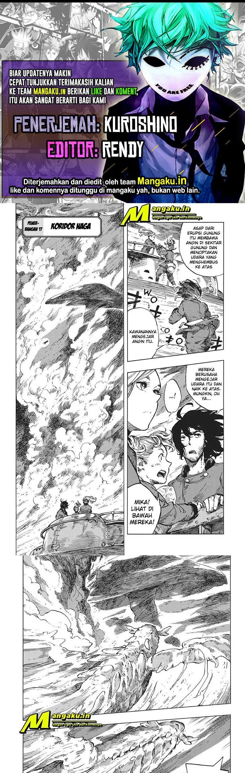 Baca Komik Kuutei Dragons Chapter 17.1 Gambar 1