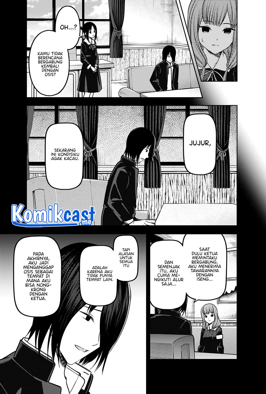 Kaguya-sama wa Kokurasetai – Tensai-tachi no Renai Zunousen Chapter 277 Gambar 6