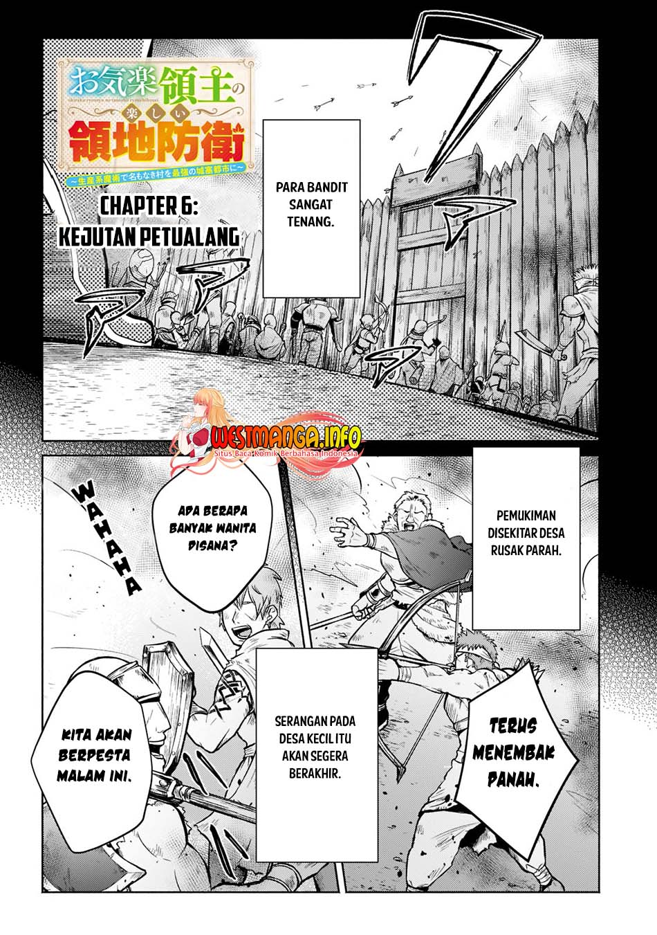 Baca  Fun Territory Defense Of The Easy-going Lord ~the Nameless Village Is Made Into The Strongest Fortified City By Production Magic~ Chapter 06 Gambar 2