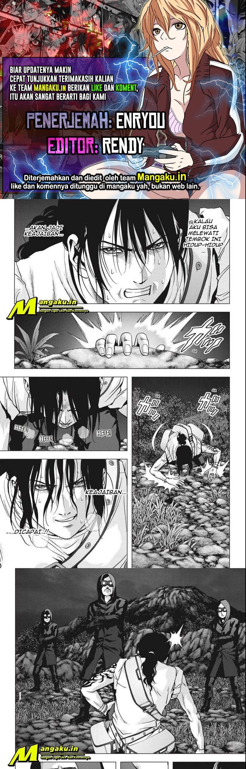 Baca Komik Btooom! Chapter 107.2 Gambar 1