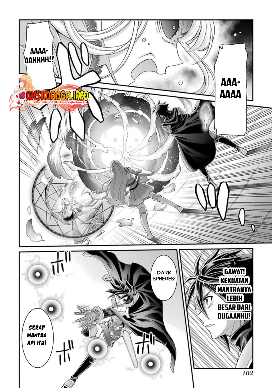 Shikkoku tsukai no saikyo yusha nakama zen’in ni uragira retanode saikyo no mamono Chapter 41 Gambar 4