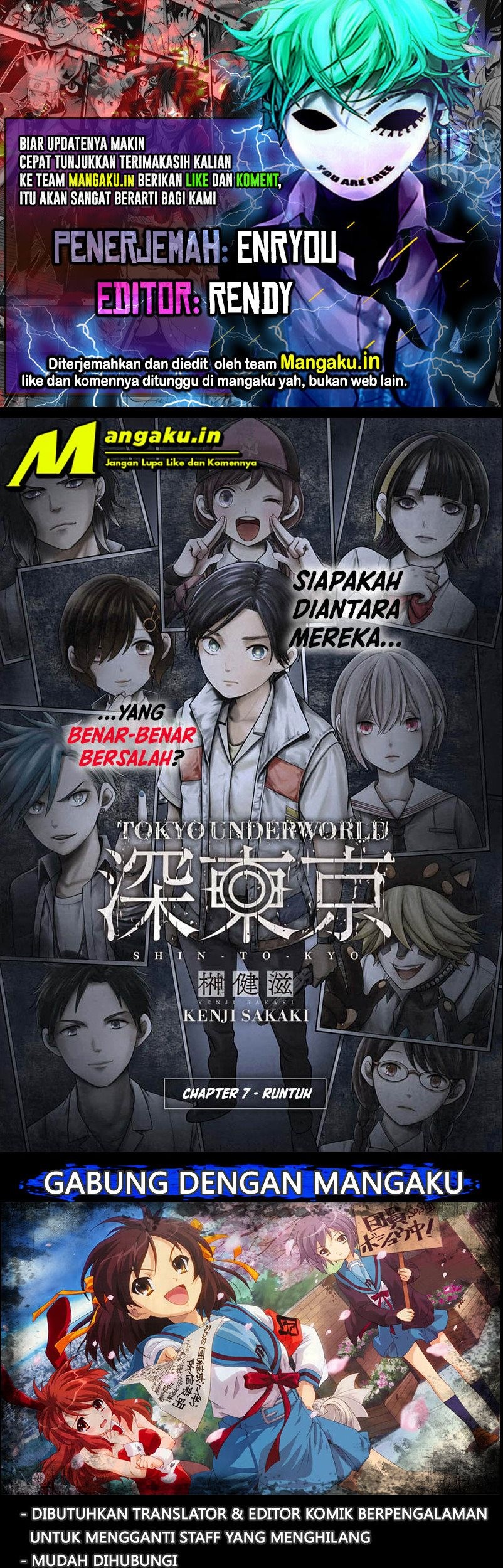 Baca Komik Tokyo Underworld Chapter 07 Gambar 1
