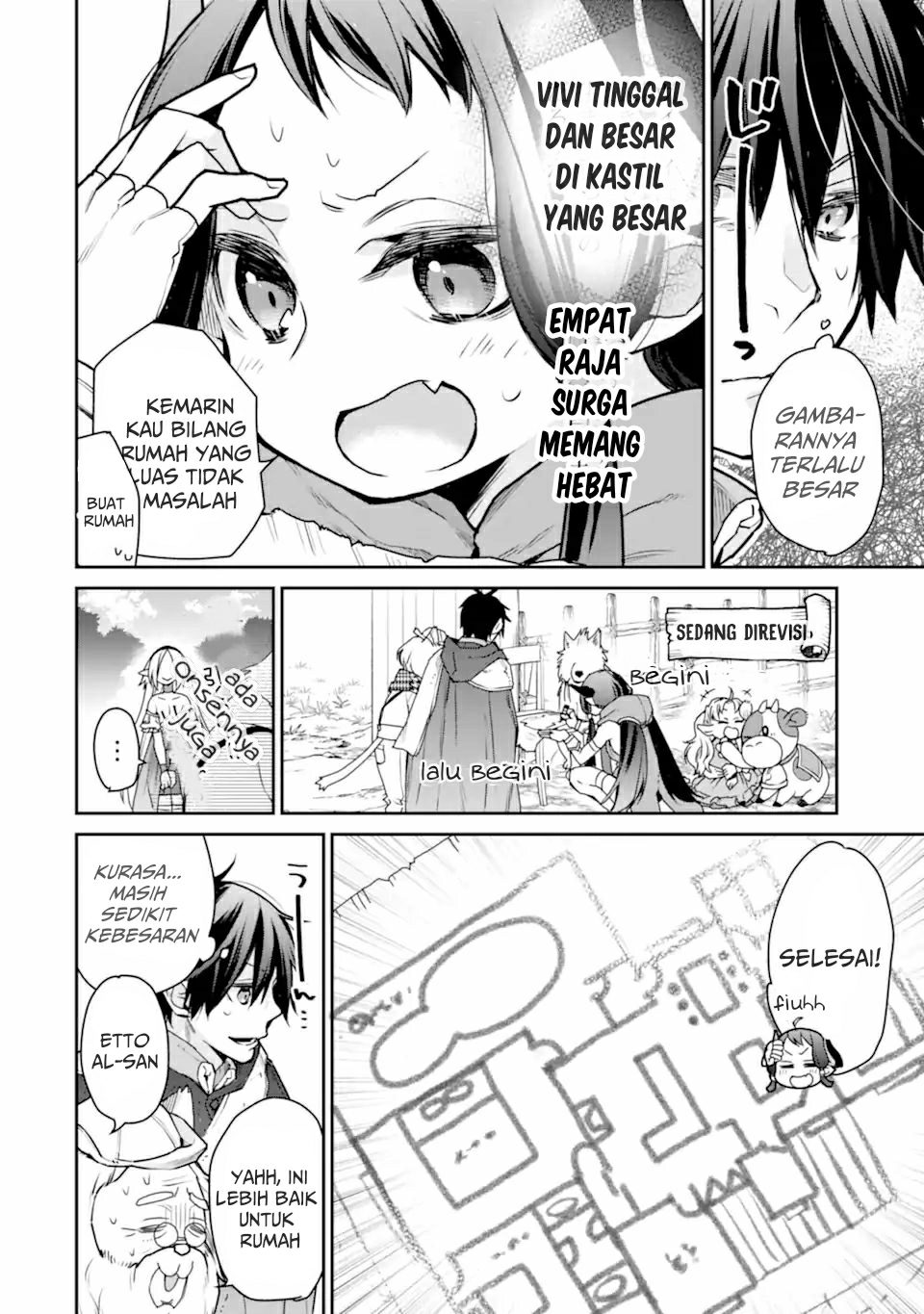 Saikyou no Madoshi. Hisa ni Ya wo Ukete Shimatta no de Inaka no Eihei ni Naru Chapter 27.1 Gambar 15