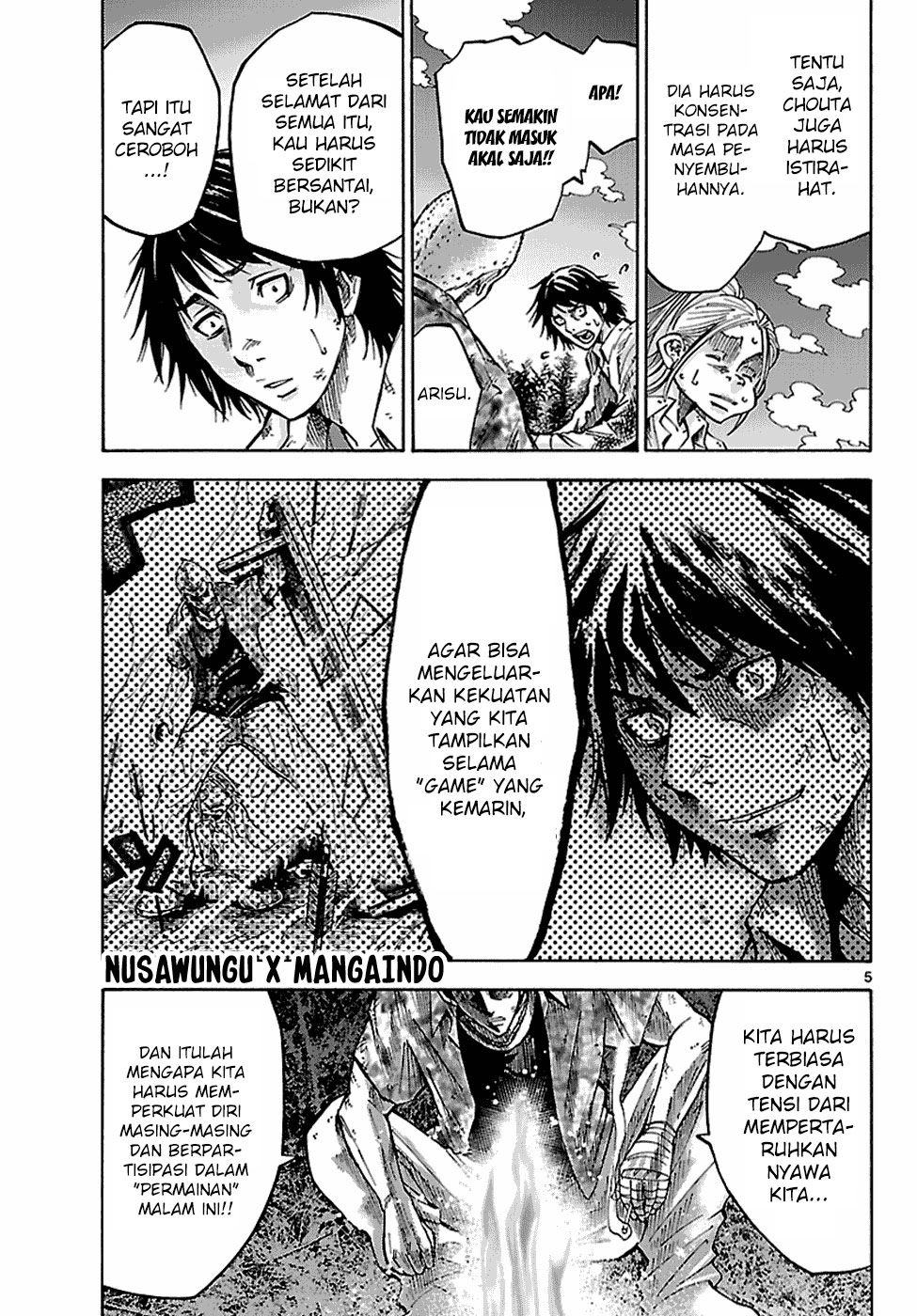 Alice in Borderland Chapter 5.5 Gambar 6