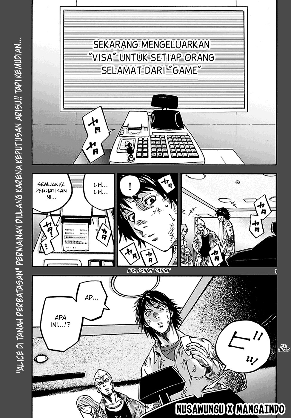 Baca  Alice in Borderland Chapter 4 Gambar 2