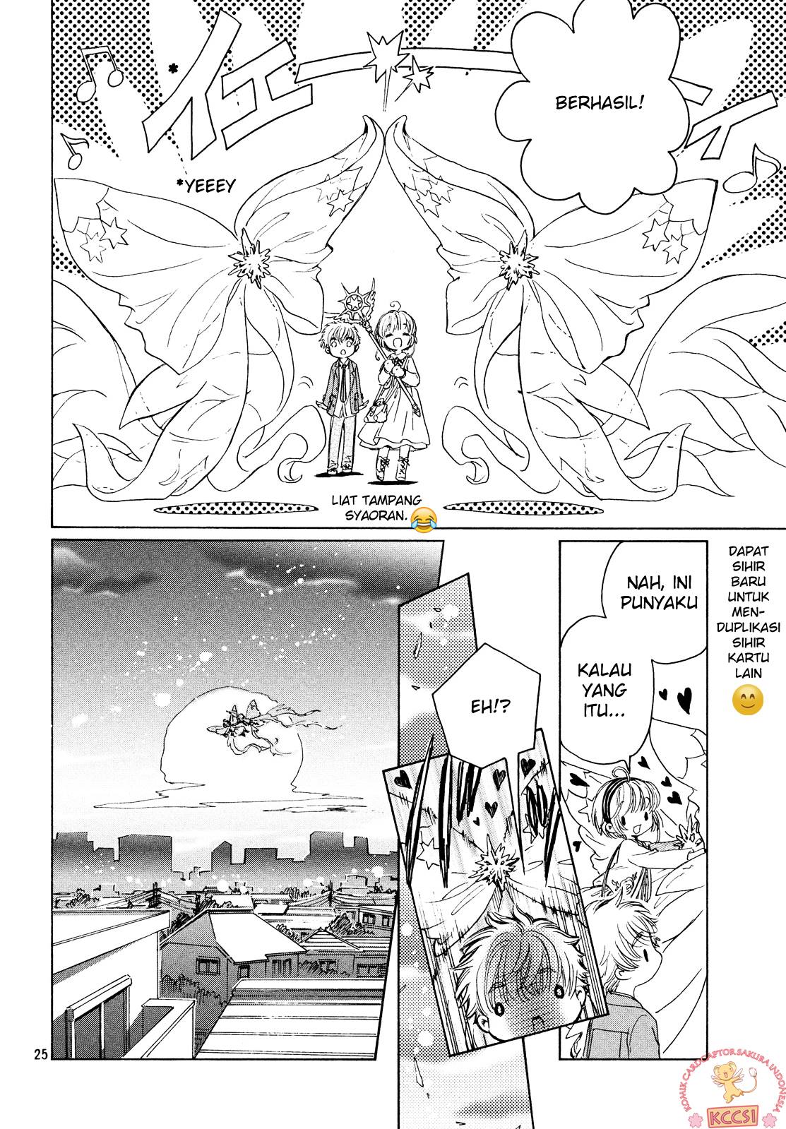 Cardcaptor Sakura – Clear Card Arc Chapter 23 Gambar 24
