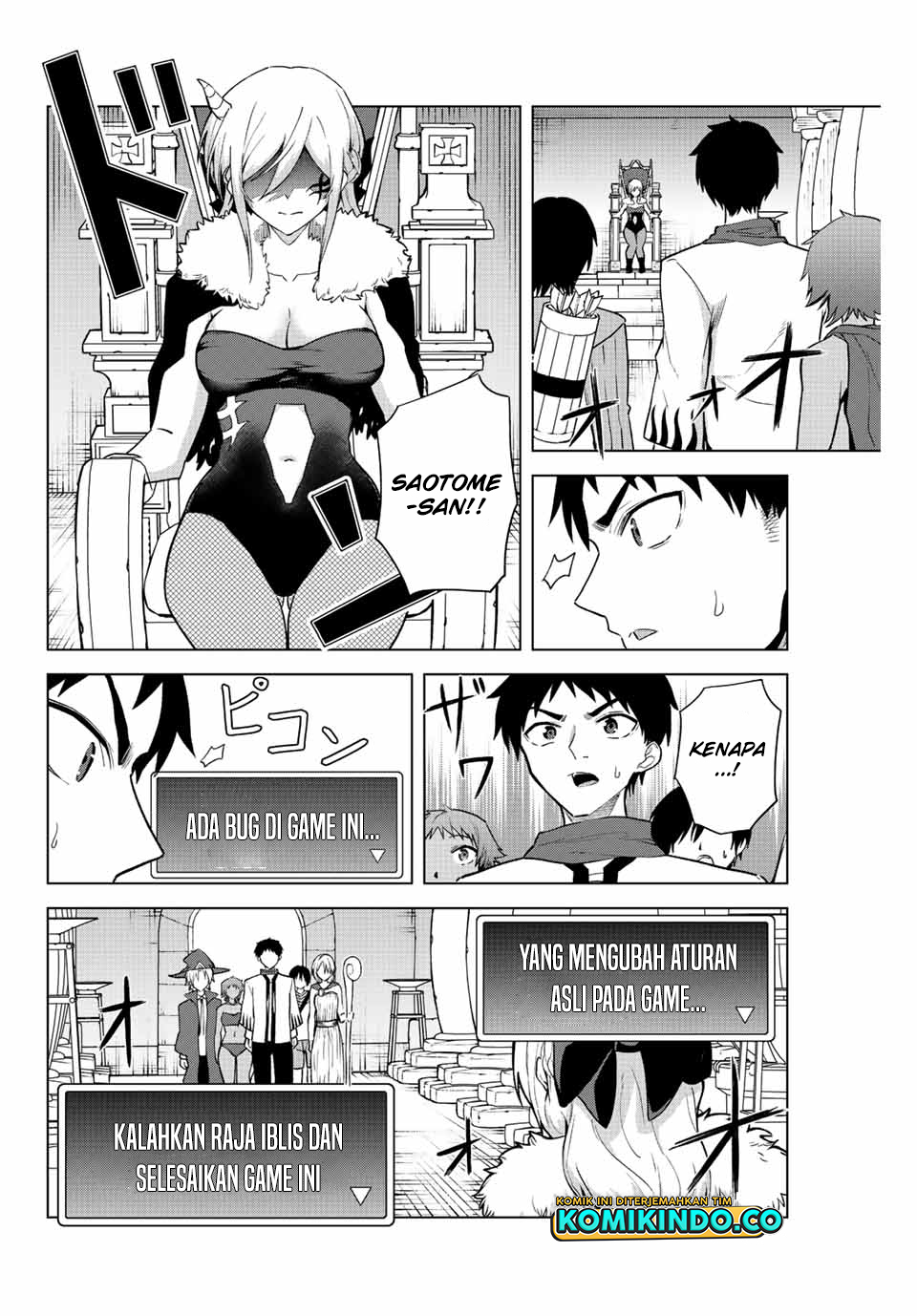 The Death Game Is All That Saotome-san Has Left Chapter 18 Gambar 3
