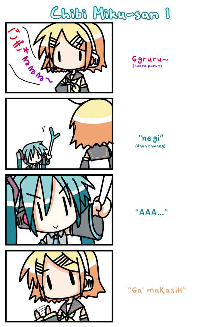 Baca  Chibi Miku-san Chapter 1 Gambar 2