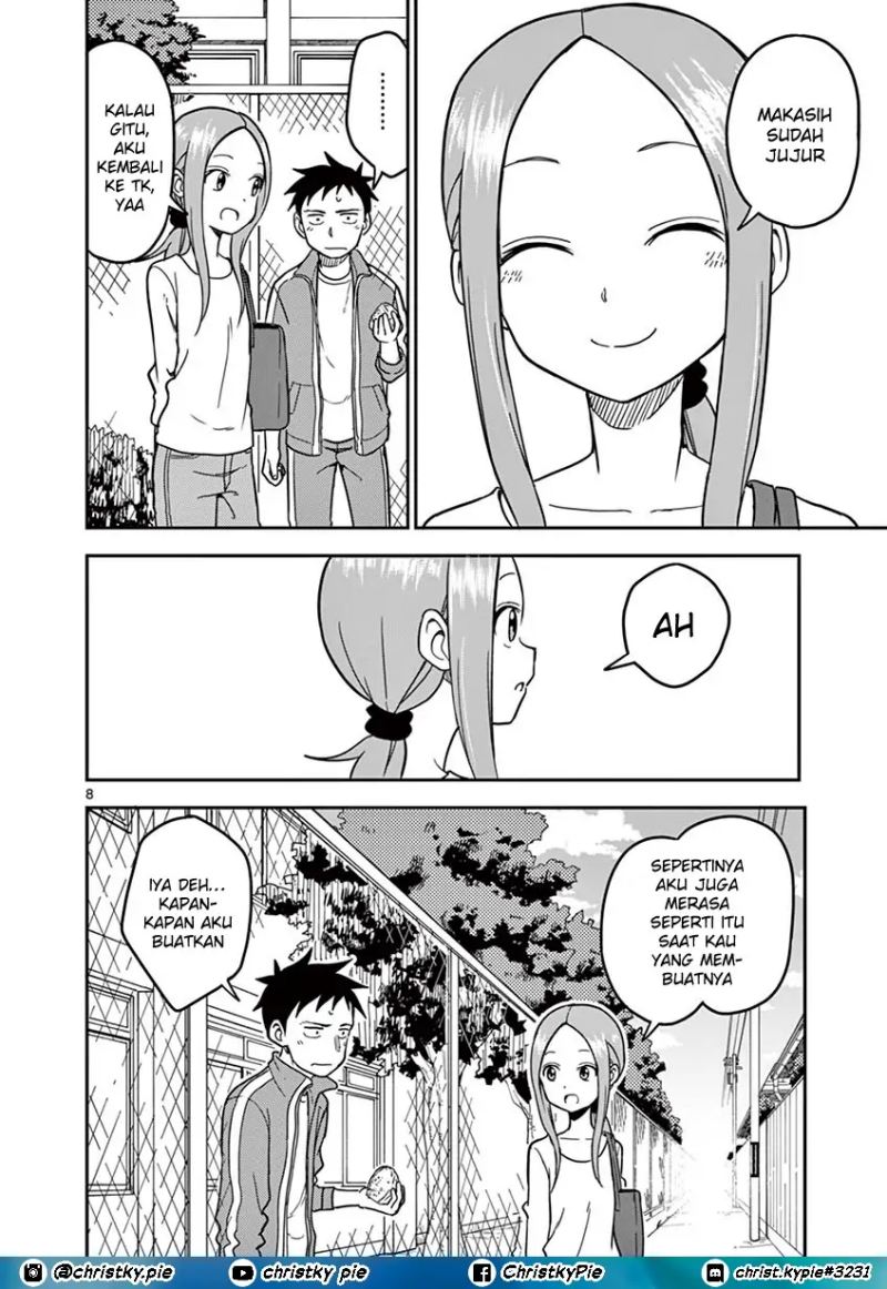 Karakai Jouzu no (Moto) Takagi-san Chapter 136 Gambar 8
