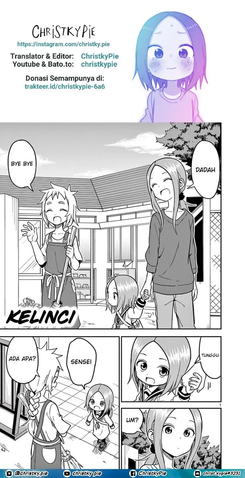 Baca Komik Karakai Jouzu no (Moto) Takagi-san Chapter 135 Gambar 1