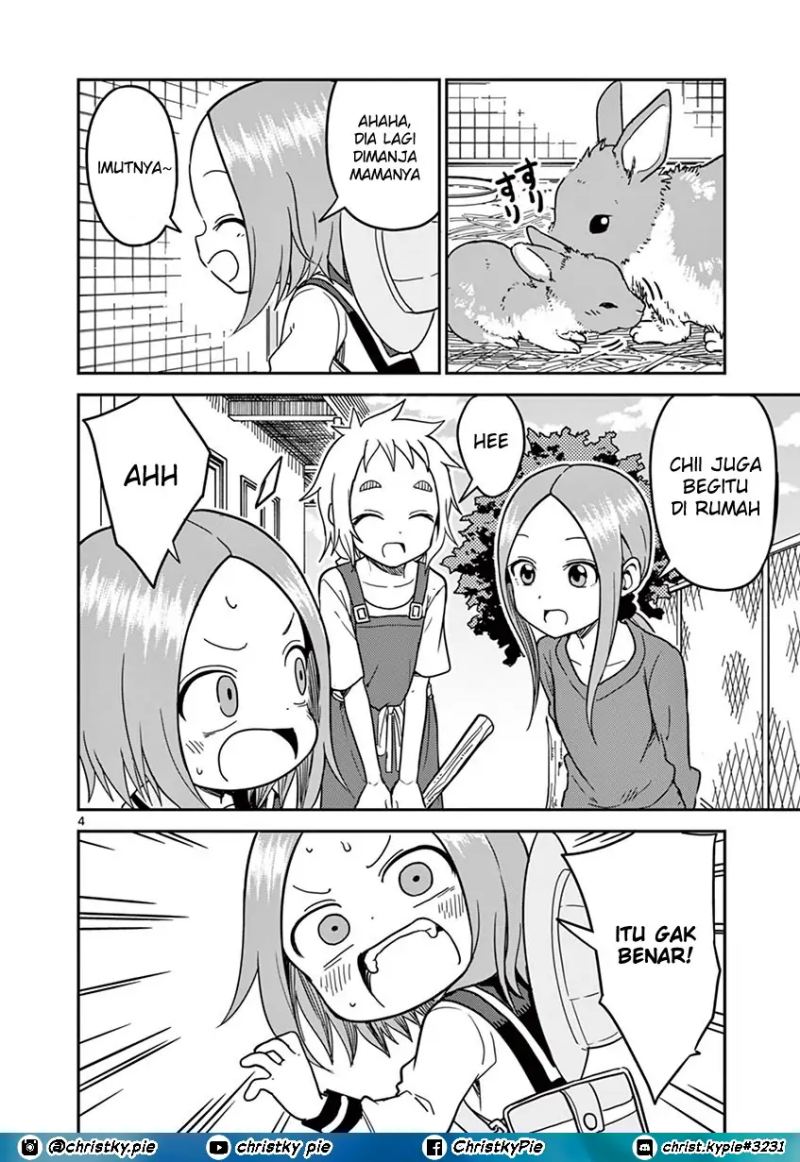 Karakai Jouzu no (Moto) Takagi-san Chapter 135 Gambar 4