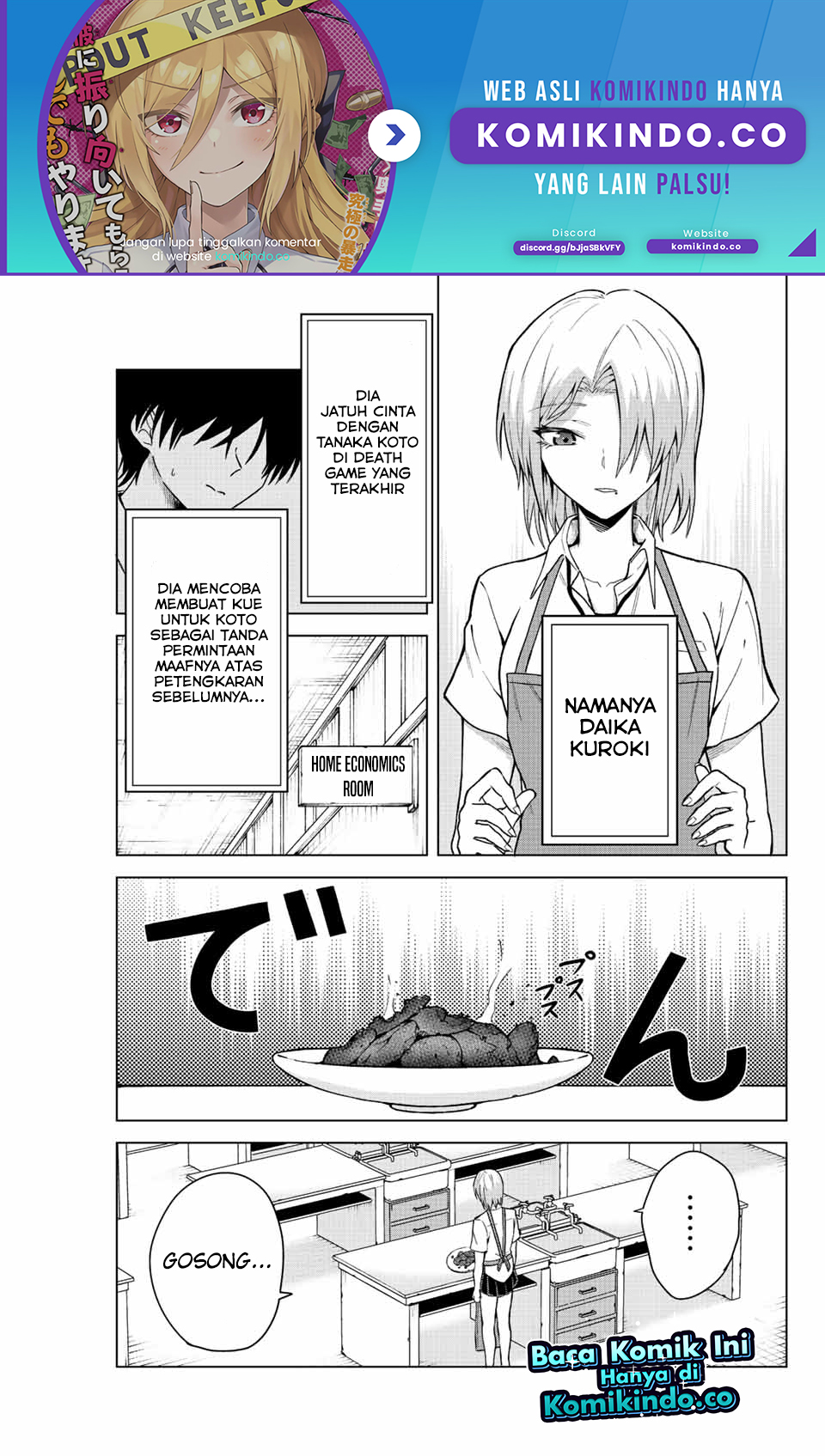 Baca The Death Game Is All That Saotome-san Has Left Chapter 19 Gambar 2