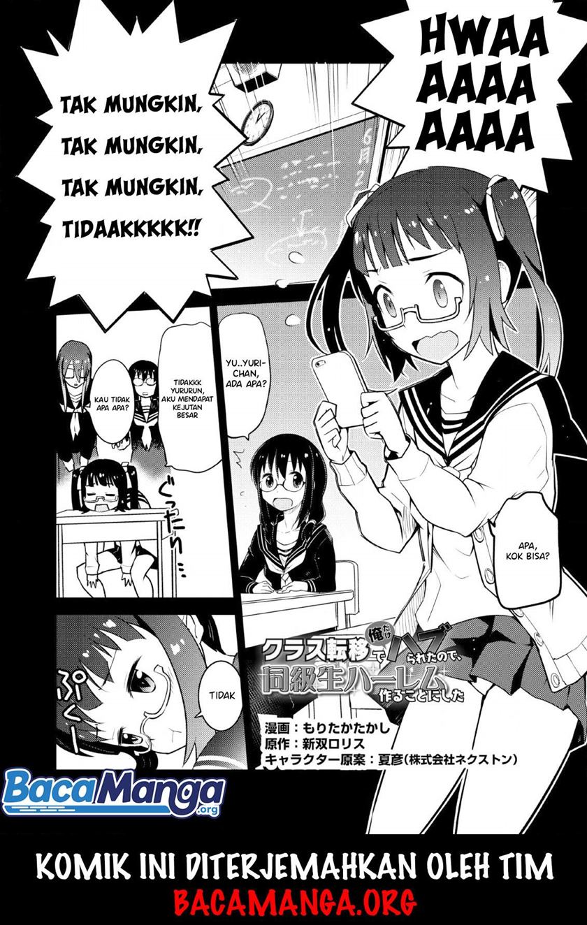 Baca  Class Ten’i de Ore dake Haburareta no de, Doukyuusei Harem Tsukuru Koto ni shita Chapter 10 Gambar 2