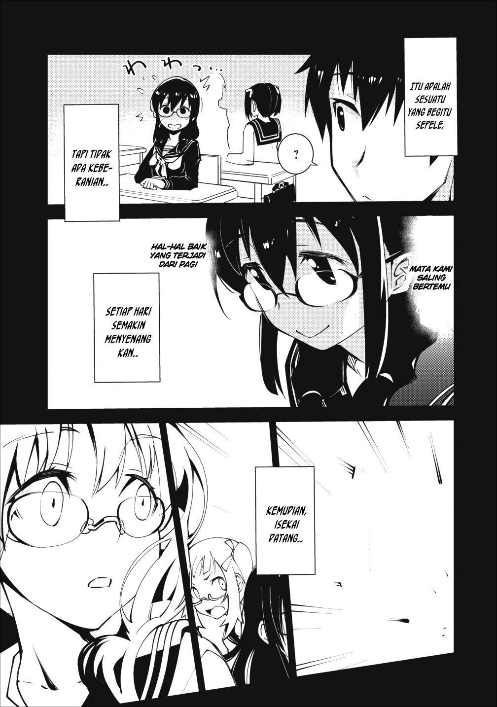 Class Ten’i de Ore dake Haburareta no de, Doukyuusei Harem Tsukuru Koto ni shita Chapter 7 Gambar 3