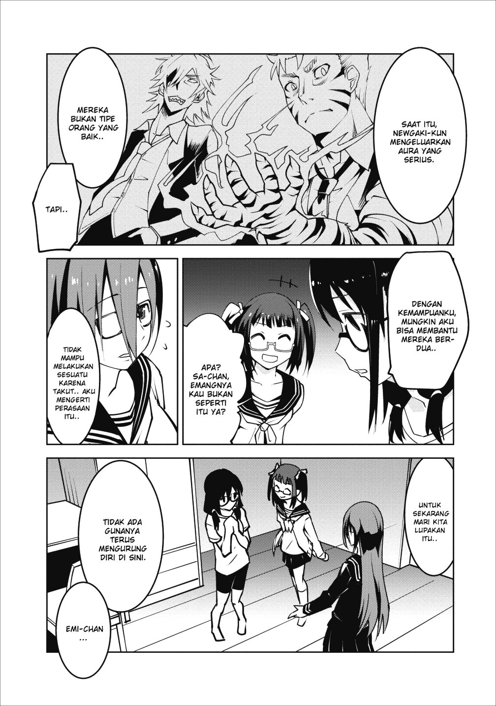 Class Ten’i de Ore dake Haburareta no de, Doukyuusei Harem Tsukuru Koto ni shita Chapter 7 Gambar 7