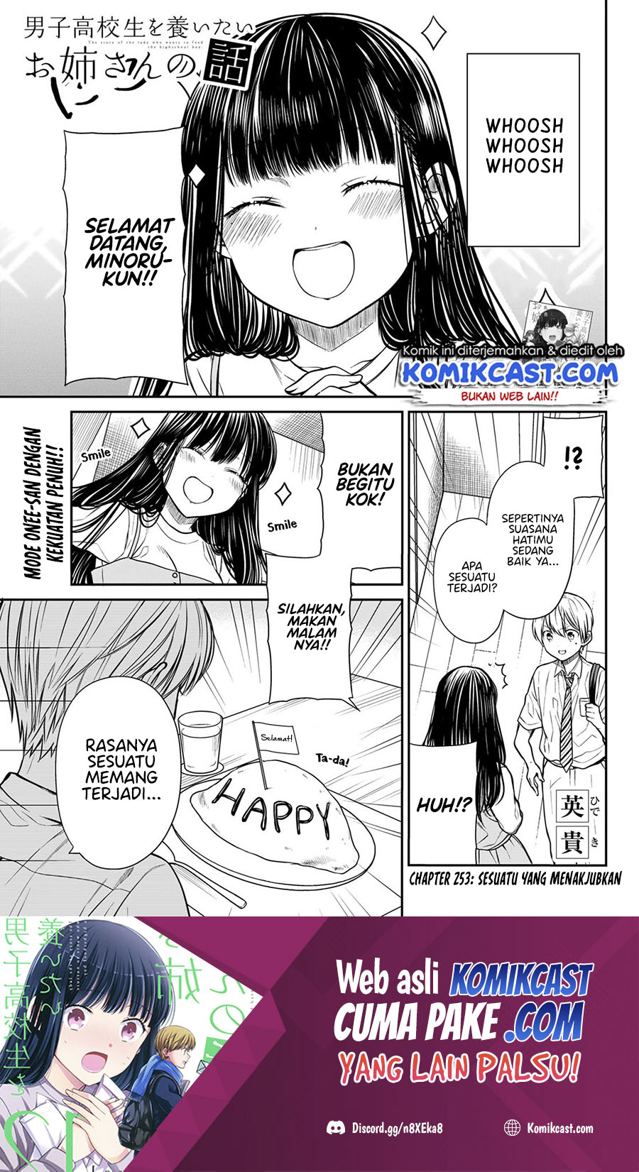 Baca Danshi Koukousei wo Yashinaitai Onee-san no Hanashi Chapter 253 Gambar 2