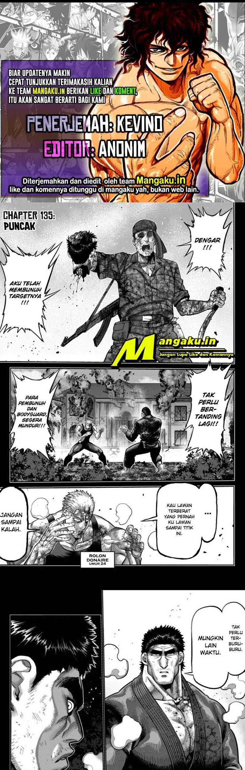 Baca Komik Kengan Omega Chapter 135 Gambar 1