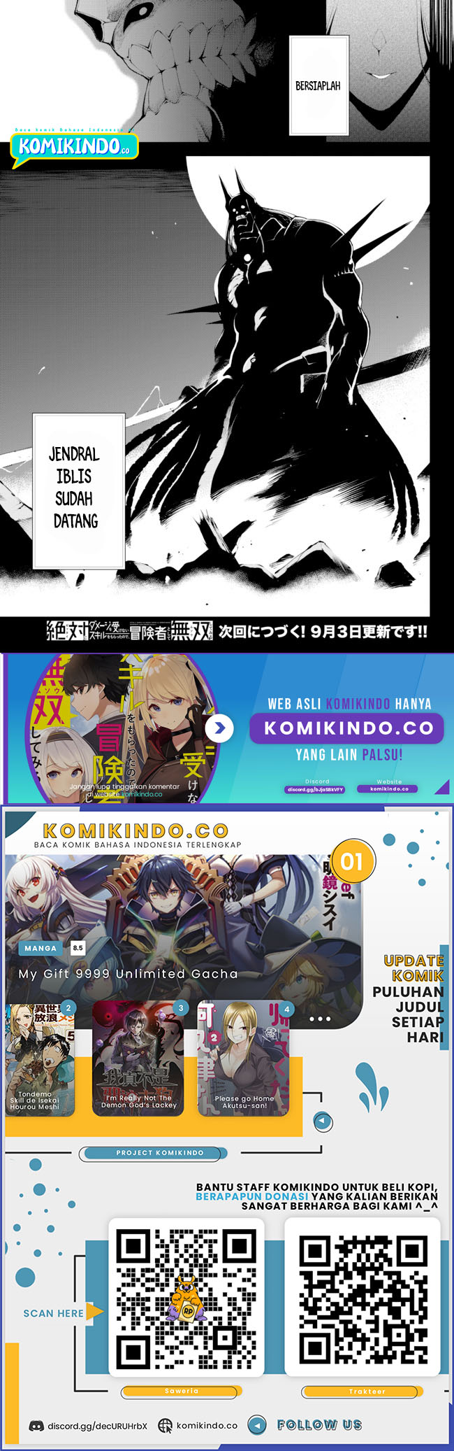 Zettai ni Damage wo Ukenai Skill wo Moratta node, Boukensha to shite Musou shite miru Chapter 13.1 Gambar 16