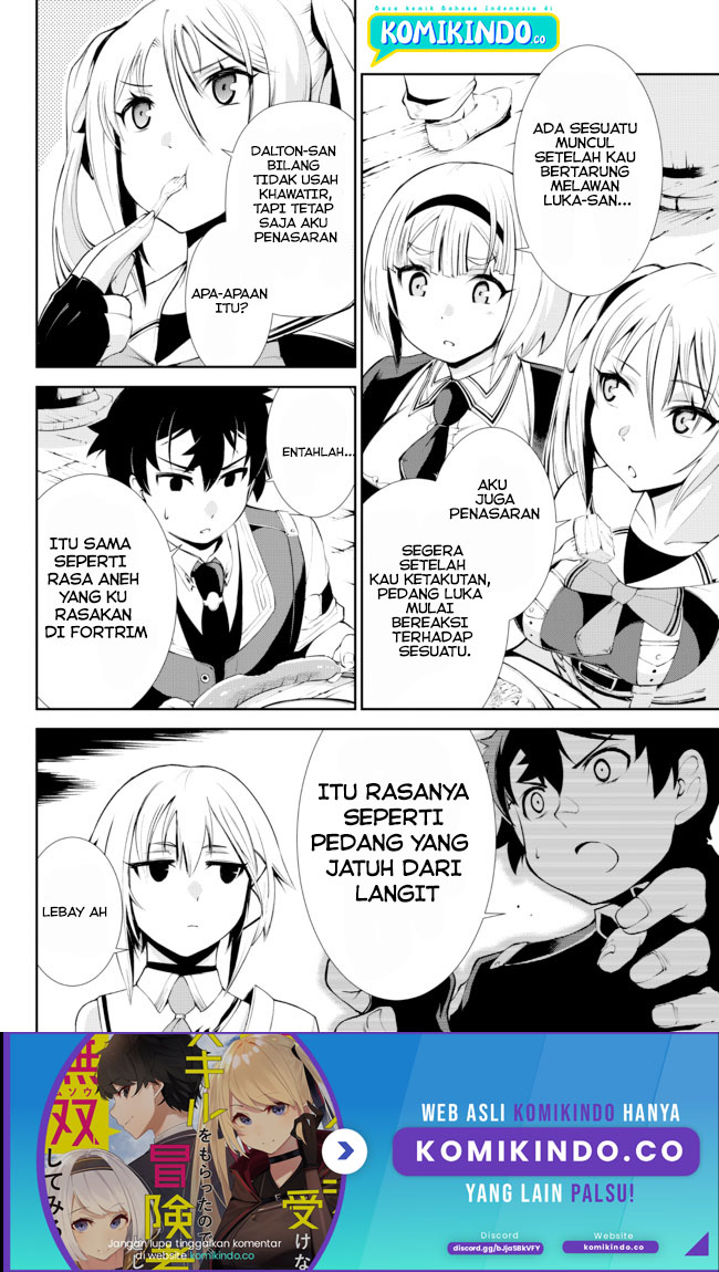 Zettai ni Damage wo Ukenai Skill wo Moratta node, Boukensha to shite Musou shite miru Chapter 13.1 Gambar 7