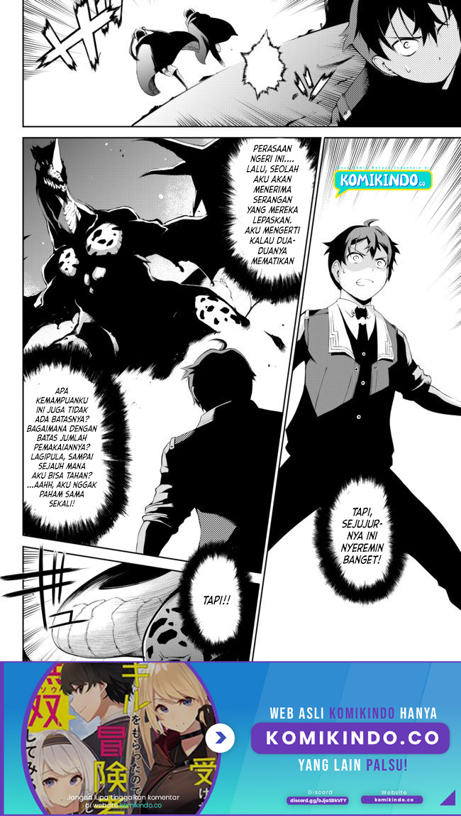 Baca Zettai ni Damage wo Ukenai Skill wo Moratta node, Boukensha to shite Musou shite miru Chapter 02.2 Gambar 2