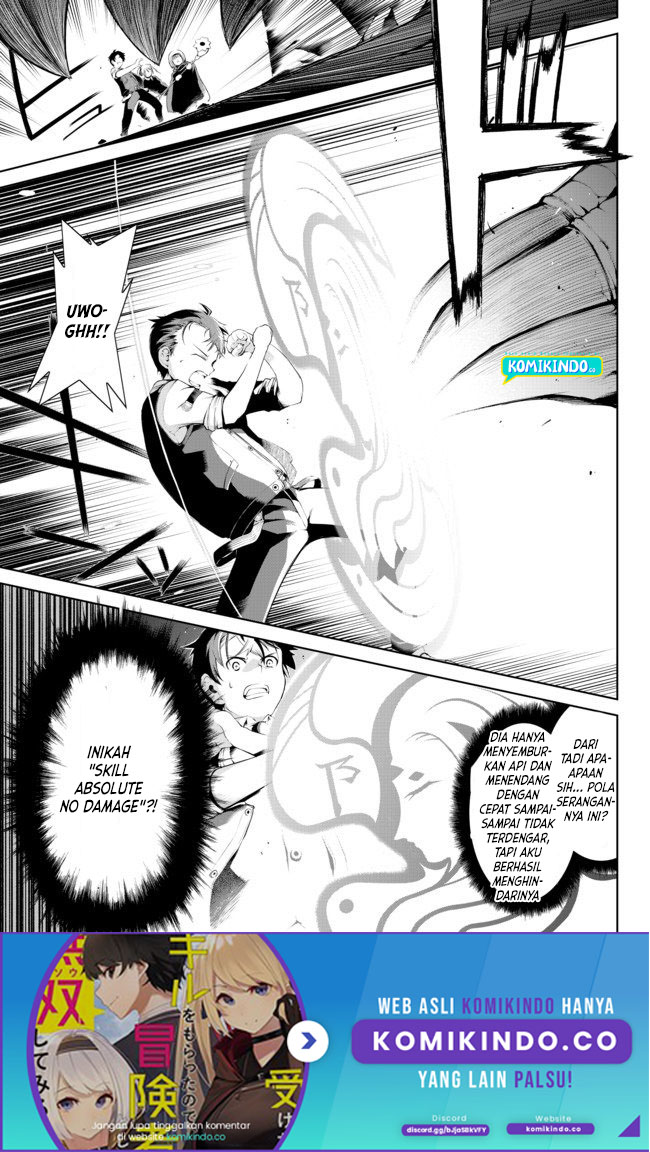 Baca Zettai ni Damage wo Ukenai Skill wo Moratta node, Boukensha to shite Musou shite miru Chapter 02.1 Gambar 2