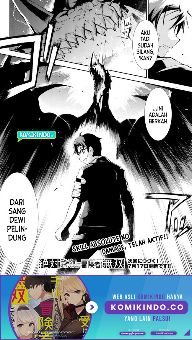 Zettai ni Damage wo Ukenai Skill wo Moratta node, Boukensha to shite Musou shite miru Chapter 01.5 Gambar 28