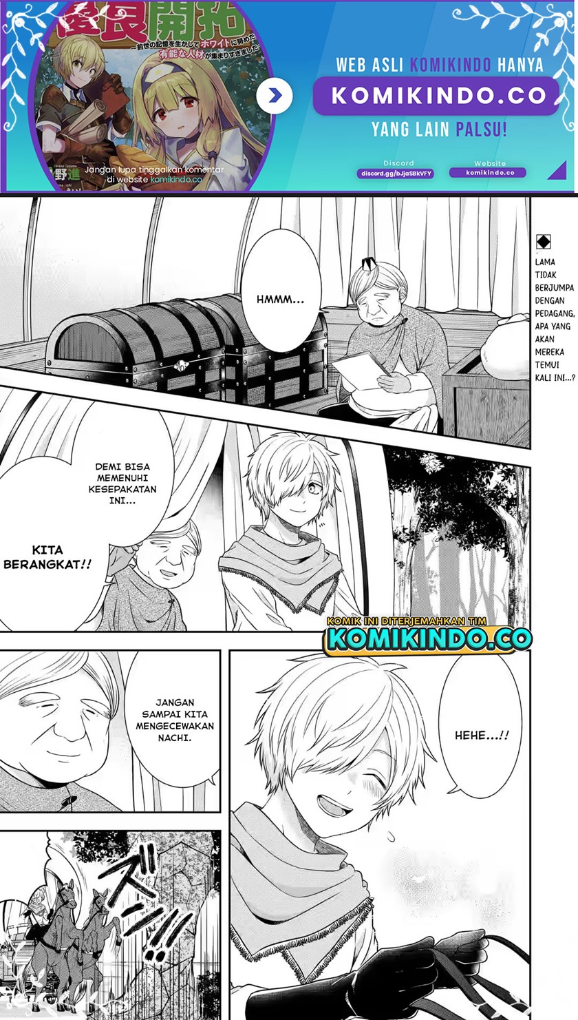 Baca  Tensei Ryoushu no Yuuryou Kaitaku: Zensei no Kioku o Ikashite White ni Tsutometara, Yuunou na Jinzai ga Atsumari Sugimashita Chapter 24.1 Gambar 2