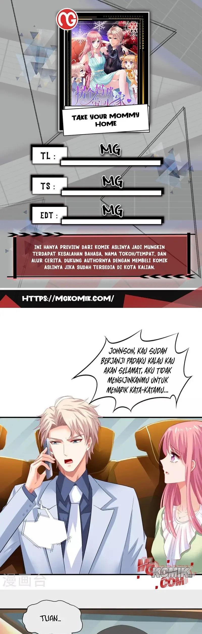 Baca Komik Take Your Mommy Home Chapter 396 Gambar 1