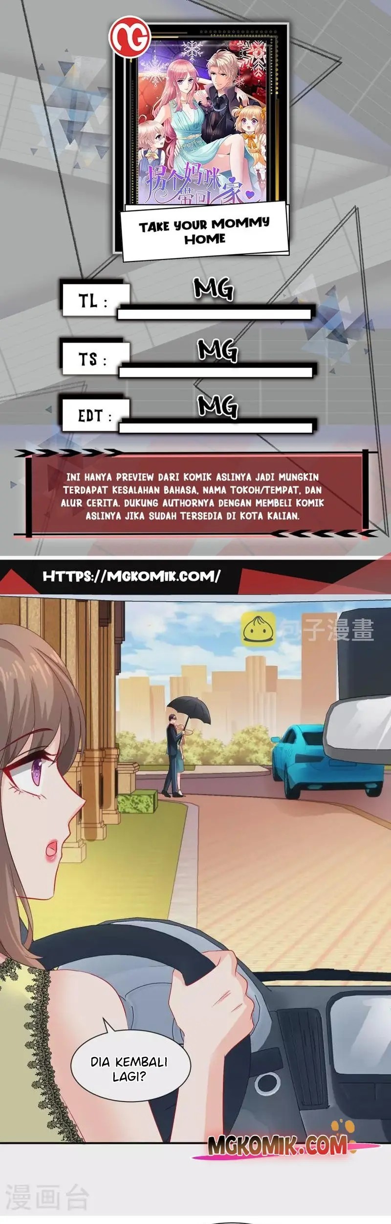 Baca Komik Take Your Mommy Home Chapter 394 Gambar 1