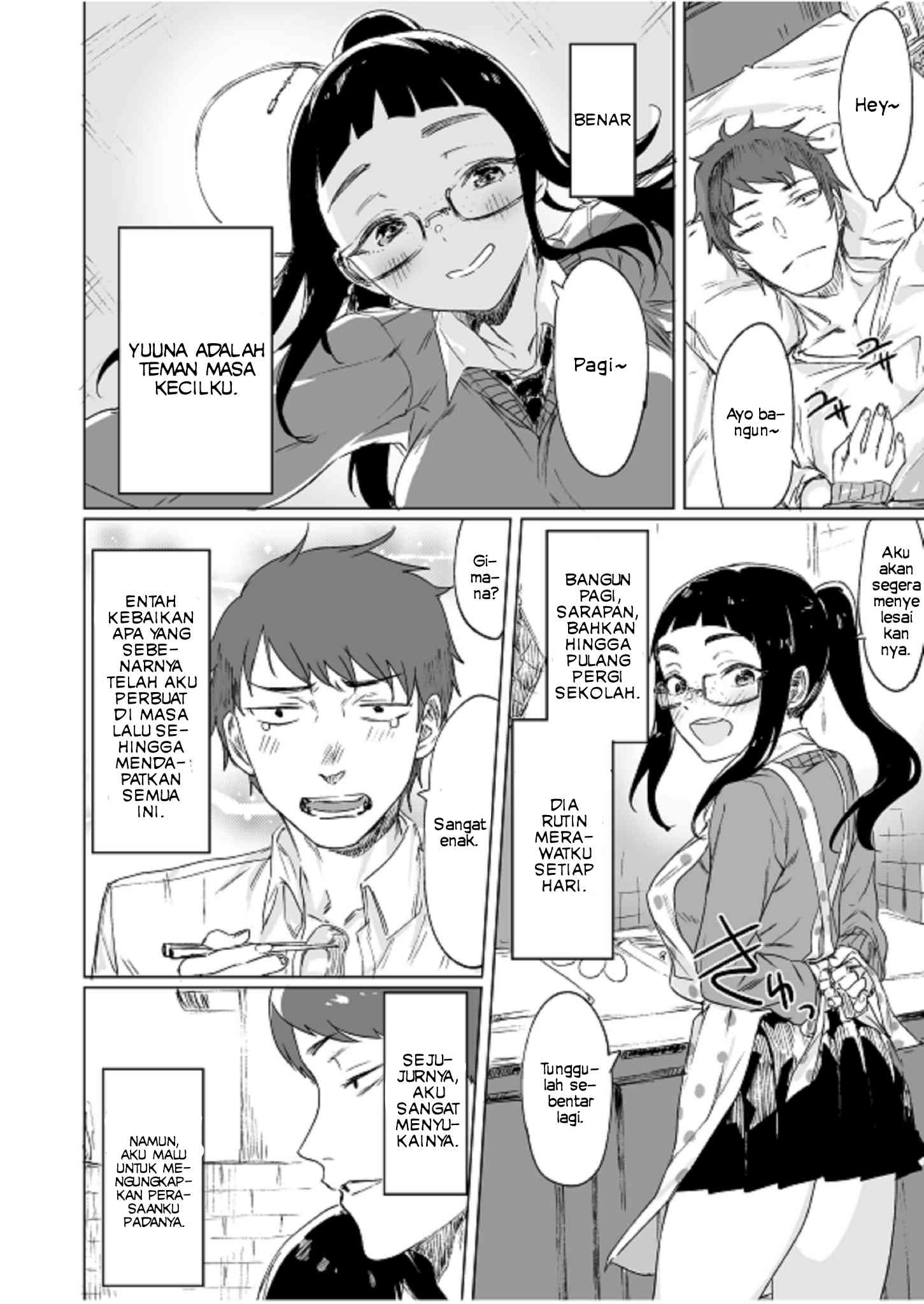 Baca Confessing To My Childhood Friend Who’s Worried She’s Plain Chapter 1 Gambar 2