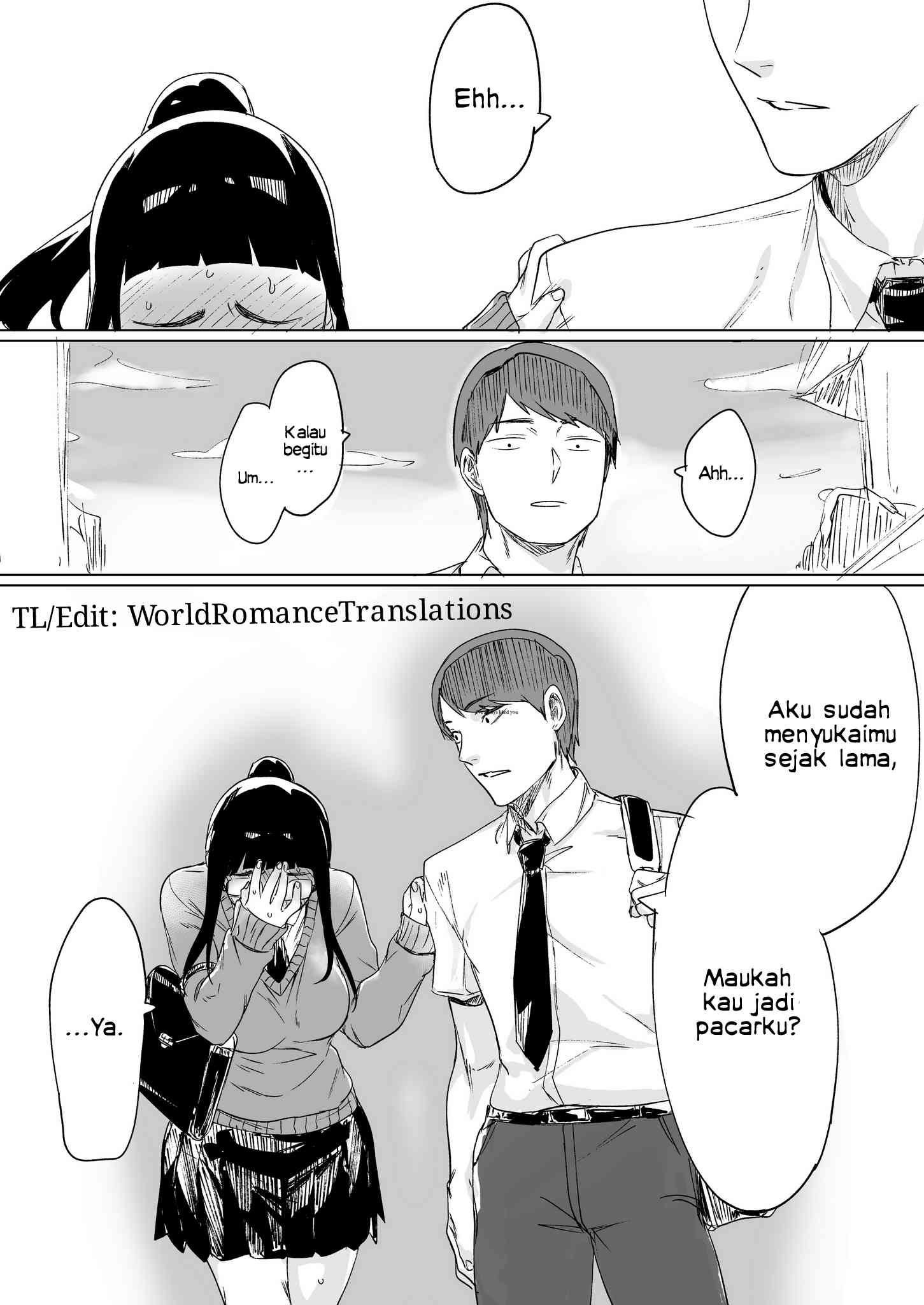 Confessing To My Childhood Friend Who’s Worried She’s Plain Chapter 1 Gambar 4
