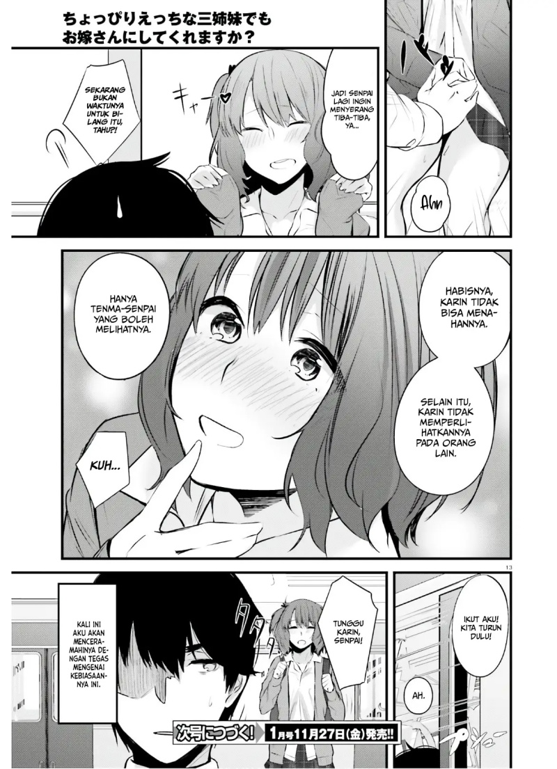 Could You Turn Three Perverted Sisters Into Fine Brides? Chapter 9 Gambar 14