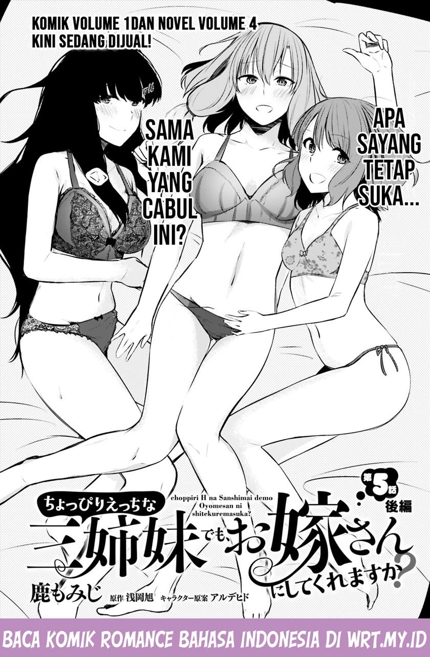 Could You Turn Three Perverted Sisters Into Fine Brides? Chapter 5.5 Gambar 4