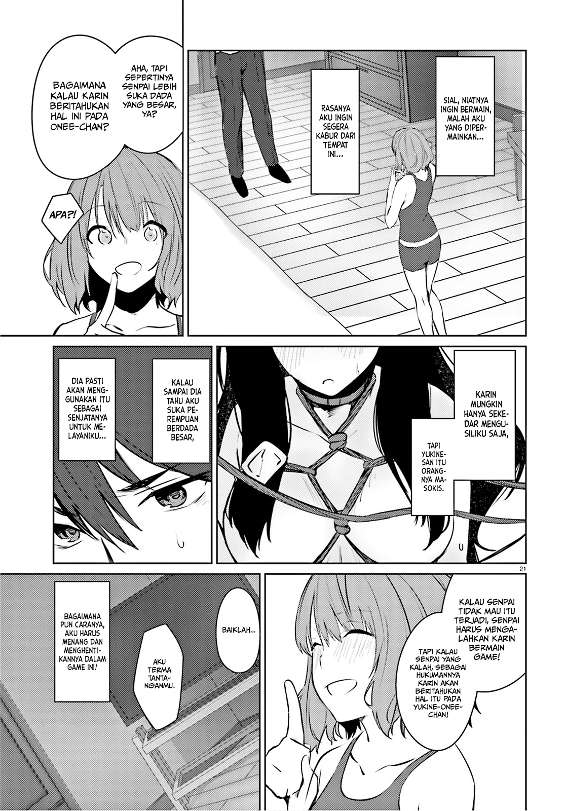 Could You Turn Three Perverted Sisters Into Fine Brides? Chapter 5 Gambar 22