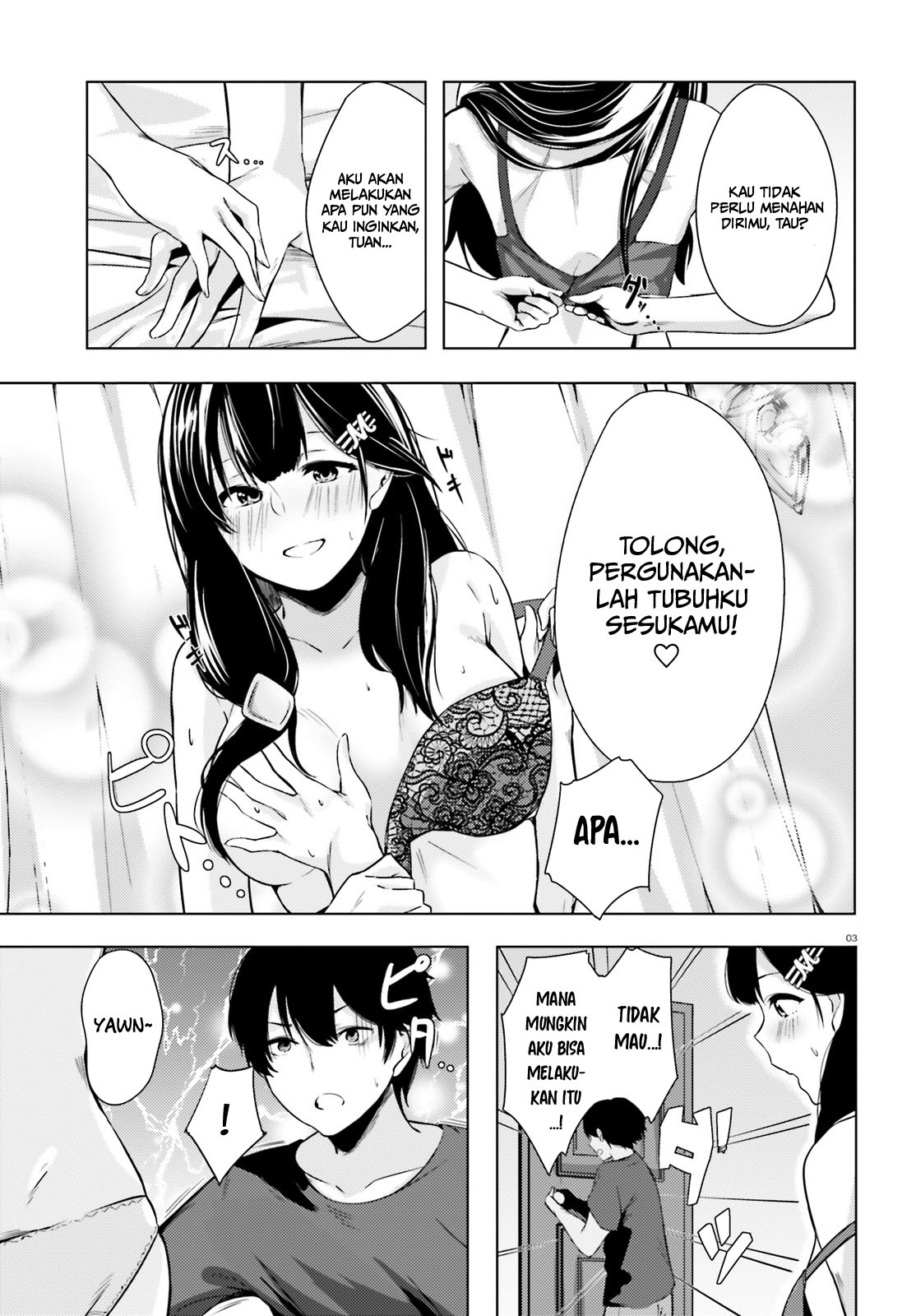 Could You Turn Three Perverted Sisters Into Fine Brides? Chapter 00.1 Gambar 5