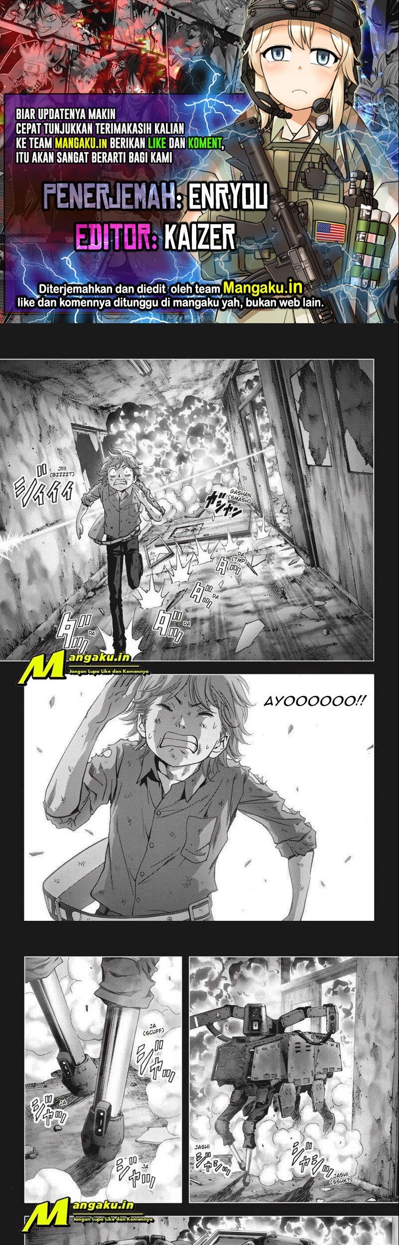 Baca Komik Btooom! Chapter 109.2 Gambar 1