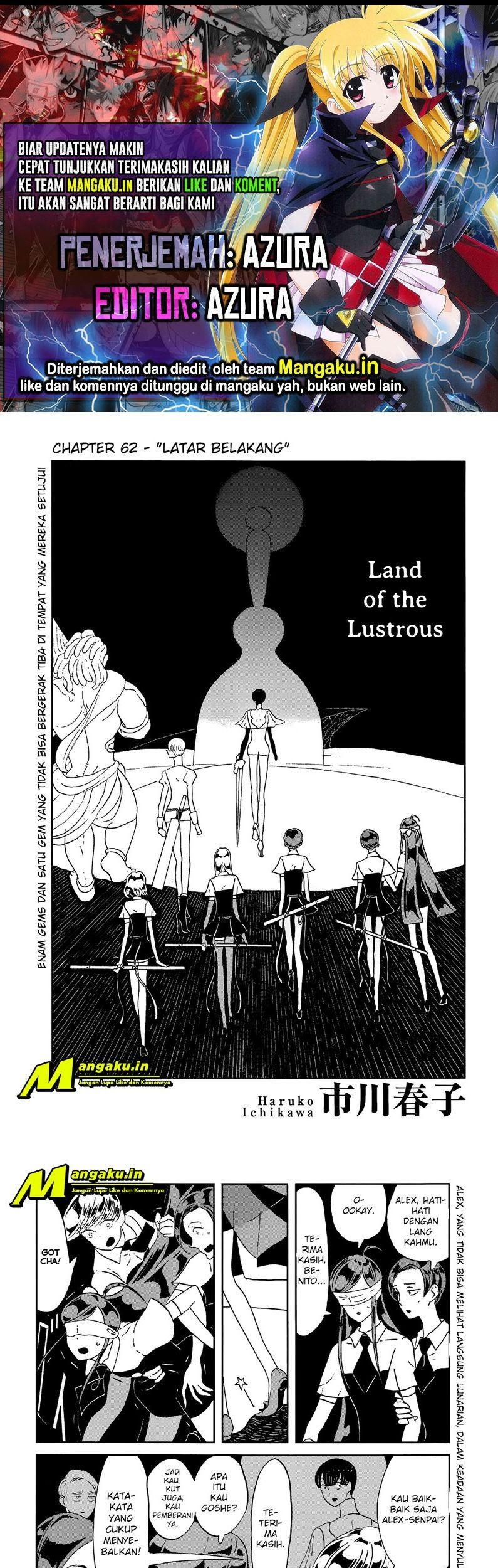 Baca Komik Houseki no Kuni Chapter 62 Gambar 1