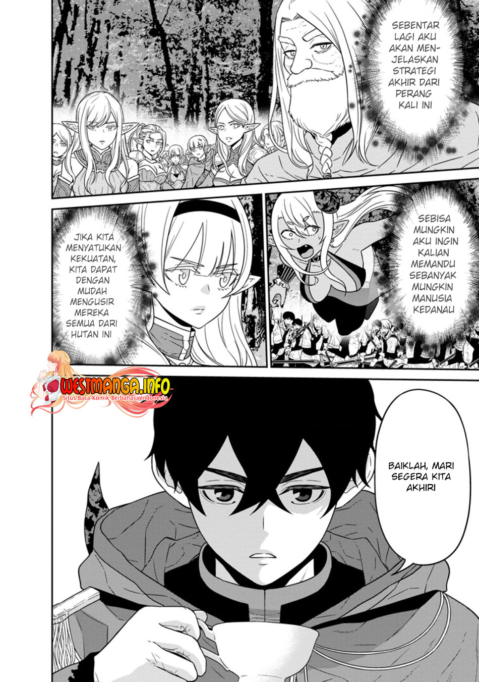 Maou Gun Saikyou no Majutsushi wa Ningen datta Chapter 21.1 Gambar 14