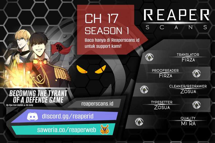 Baca Komik I Became the Tyrant of a Defense Game Chapter 17 Gambar 1