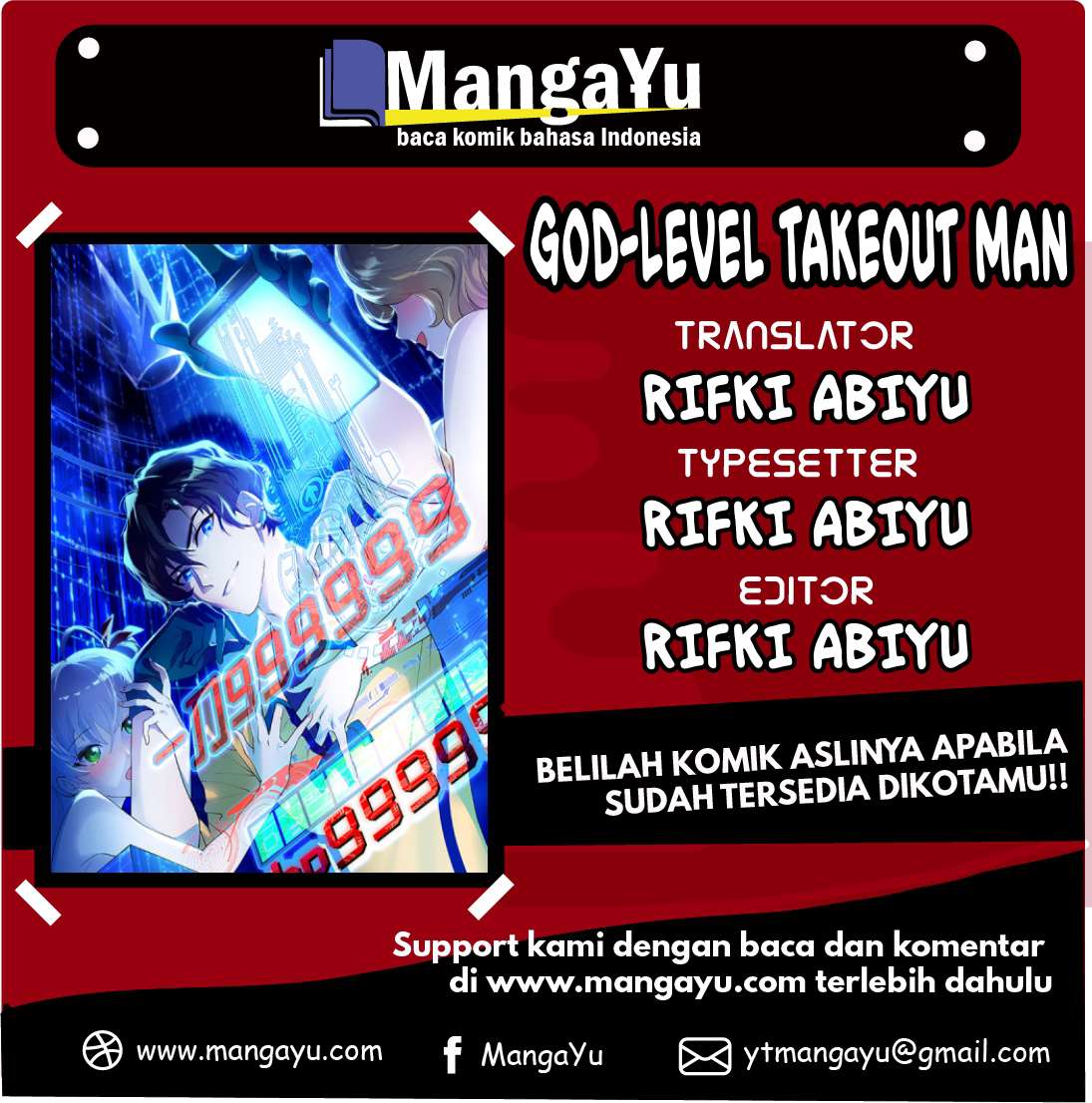 Baca Komik Courier Level God Chapter 1 Gambar 1
