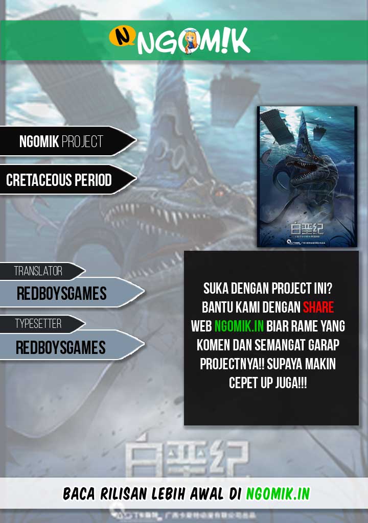 Baca Komik Cretaceous Period Chapter 01.3 Gambar 1