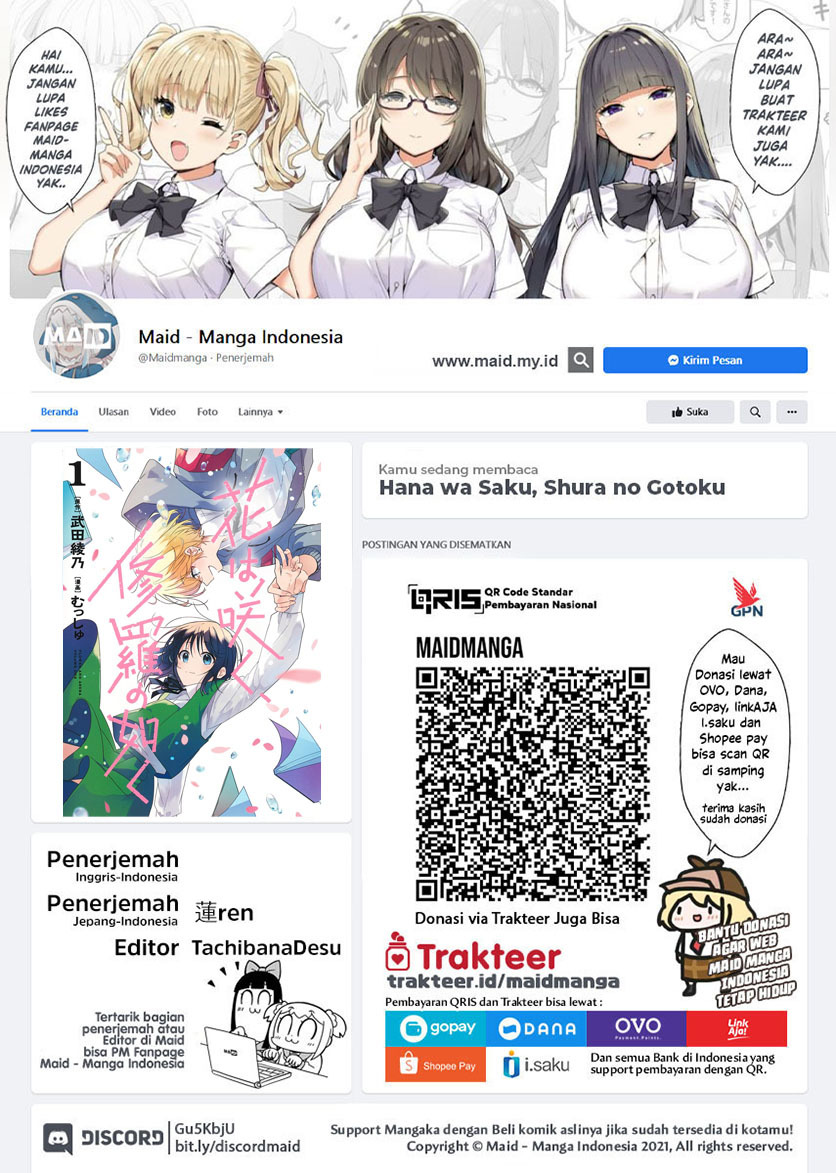 Baca Hana wa Saku, Shura no Gotoku Chapter 09 Gambar 2