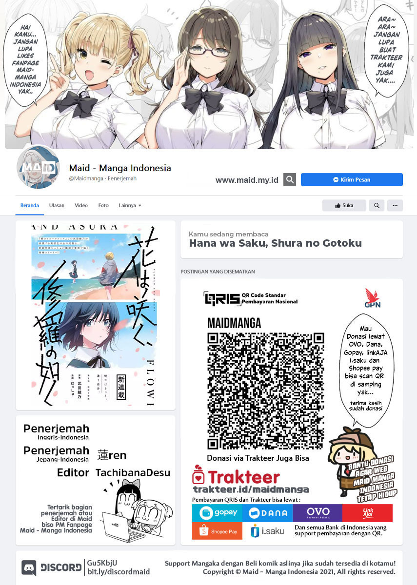 Baca Hana wa Saku, Shura no Gotoku Chapter 07 Gambar 2