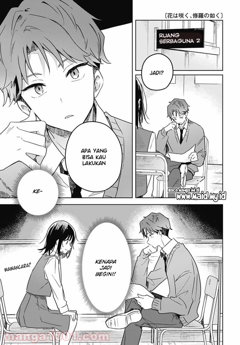Hana wa Saku, Shura no Gotoku Chapter 02 Gambar 3