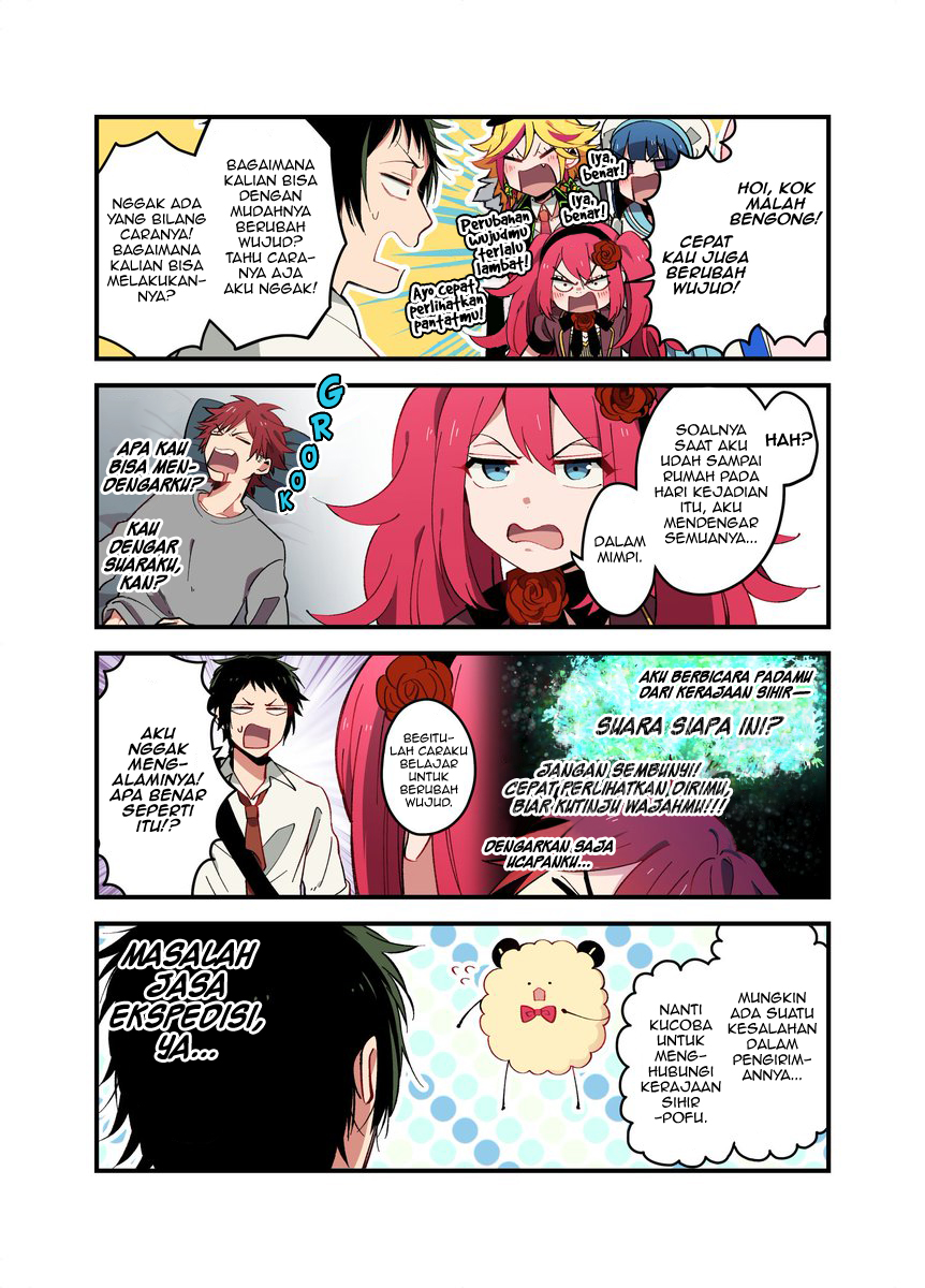 Baca Danshi Koukousei ga Mahou Shoujo ni Naru Hanashi Chapter 24 Gambar 2