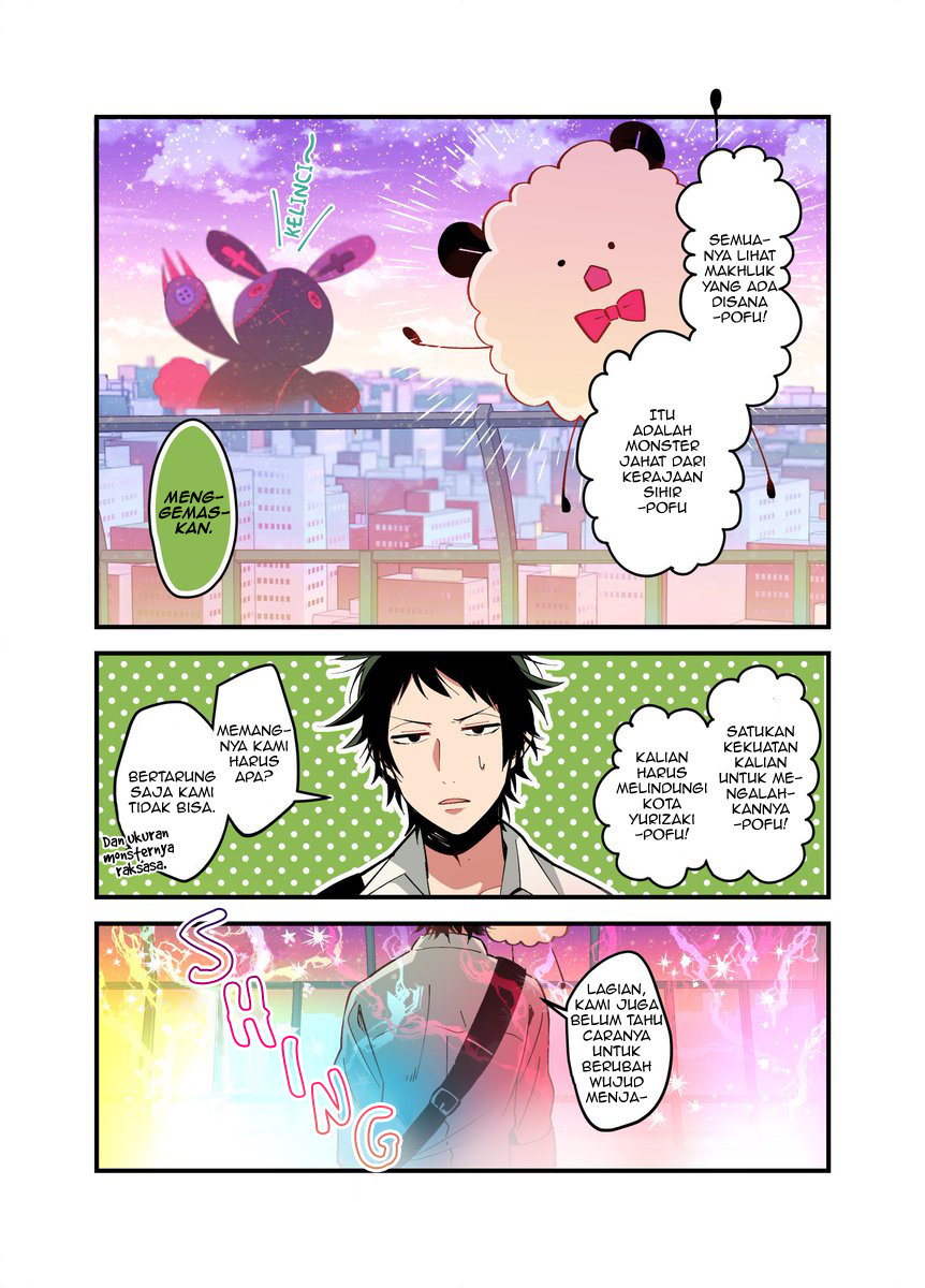 Baca Danshi Koukousei ga Mahou Shoujo ni Naru Hanashi Chapter 23 Gambar 2
